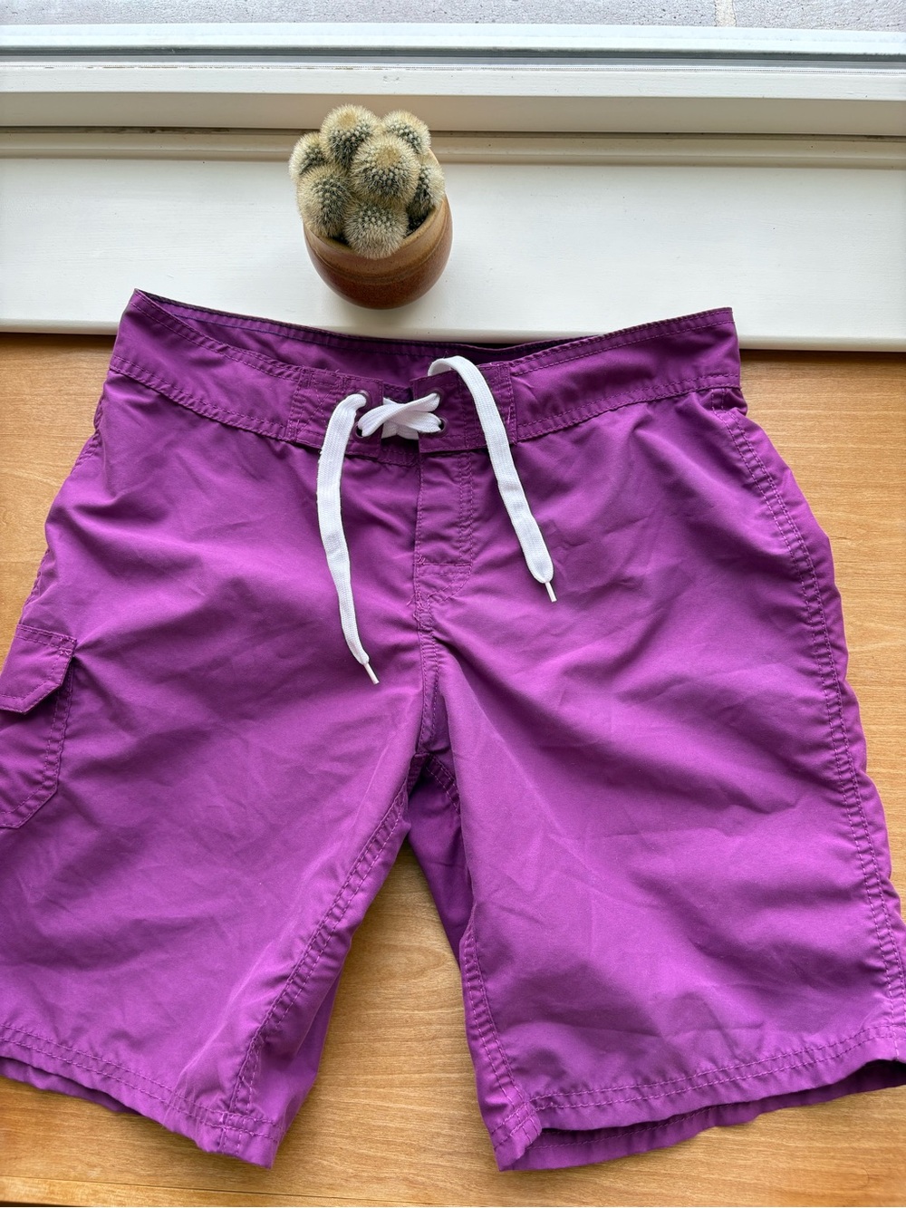 Cool board swim athletic shorts longer inseam good clean condition